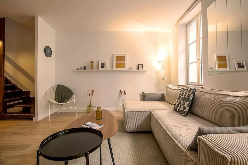 Rare Appart 2 Chambres En Duplex Design Au Panier Marseilles Buitenkant foto