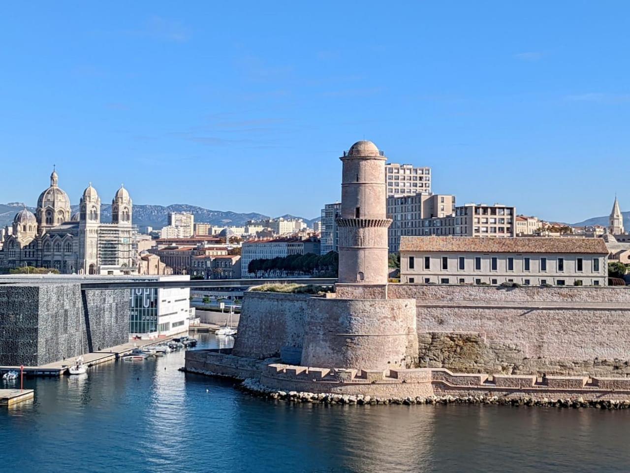 Rare Appart 2 Chambres En Duplex Design Au Panier Marseilles Buitenkant foto